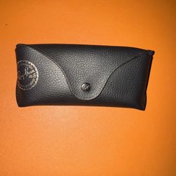 Ray-Ban Hard Case – Black Leather – Excellent Condition