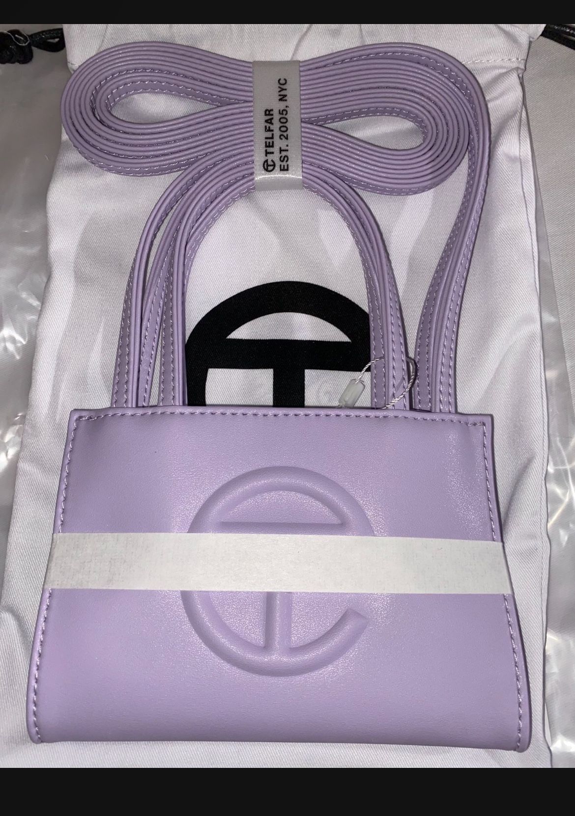 Purple Telfar( OFFER UP PAYMENTS DOWN ONLY TAKE CASH APP & APPLE PAY, OR CASH)