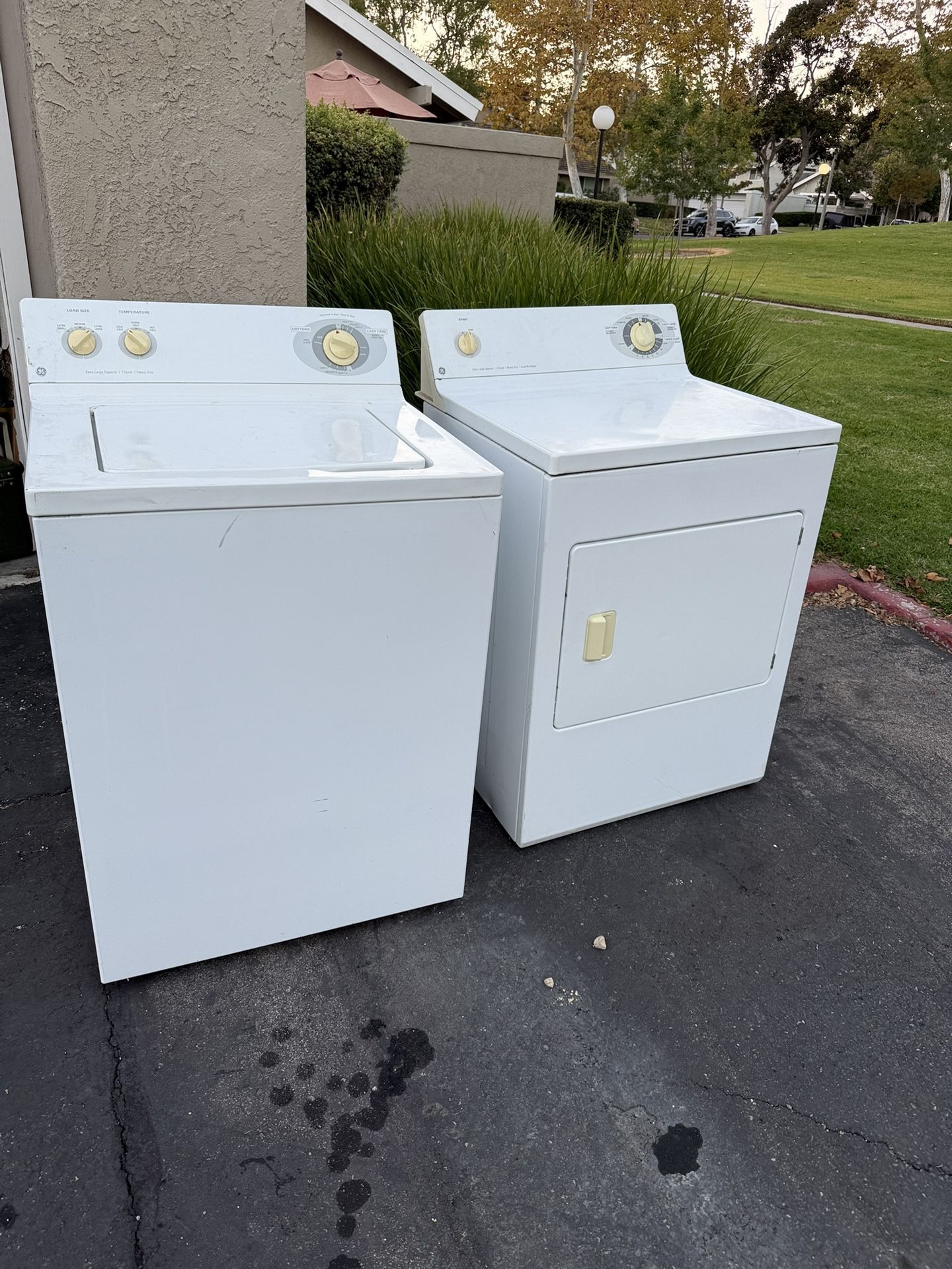 Washer and Dryer