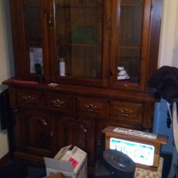 Antique China Cabinet 