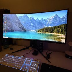 34 Inch Curved Alienware Gaming Monitor