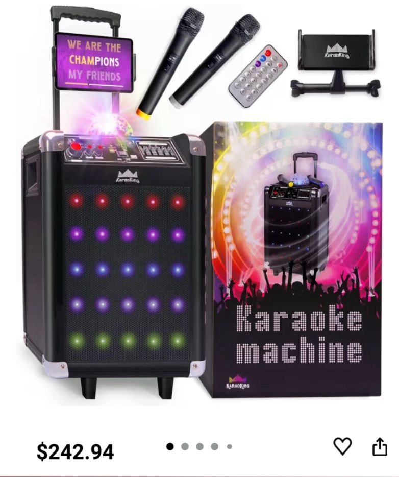 Speaker With Bluetooth For For karaoke TV Phone Etc