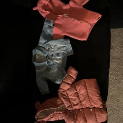 Girls 0-3 Month Jackets 