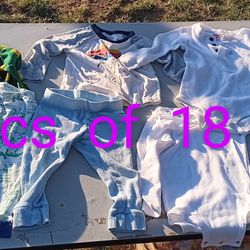 Collection of 8 Size 18-24 Toddlers Clothing 