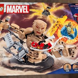 Lego 76280 spiderman vs sandman final battle