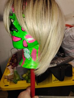 Short Blond Wig
