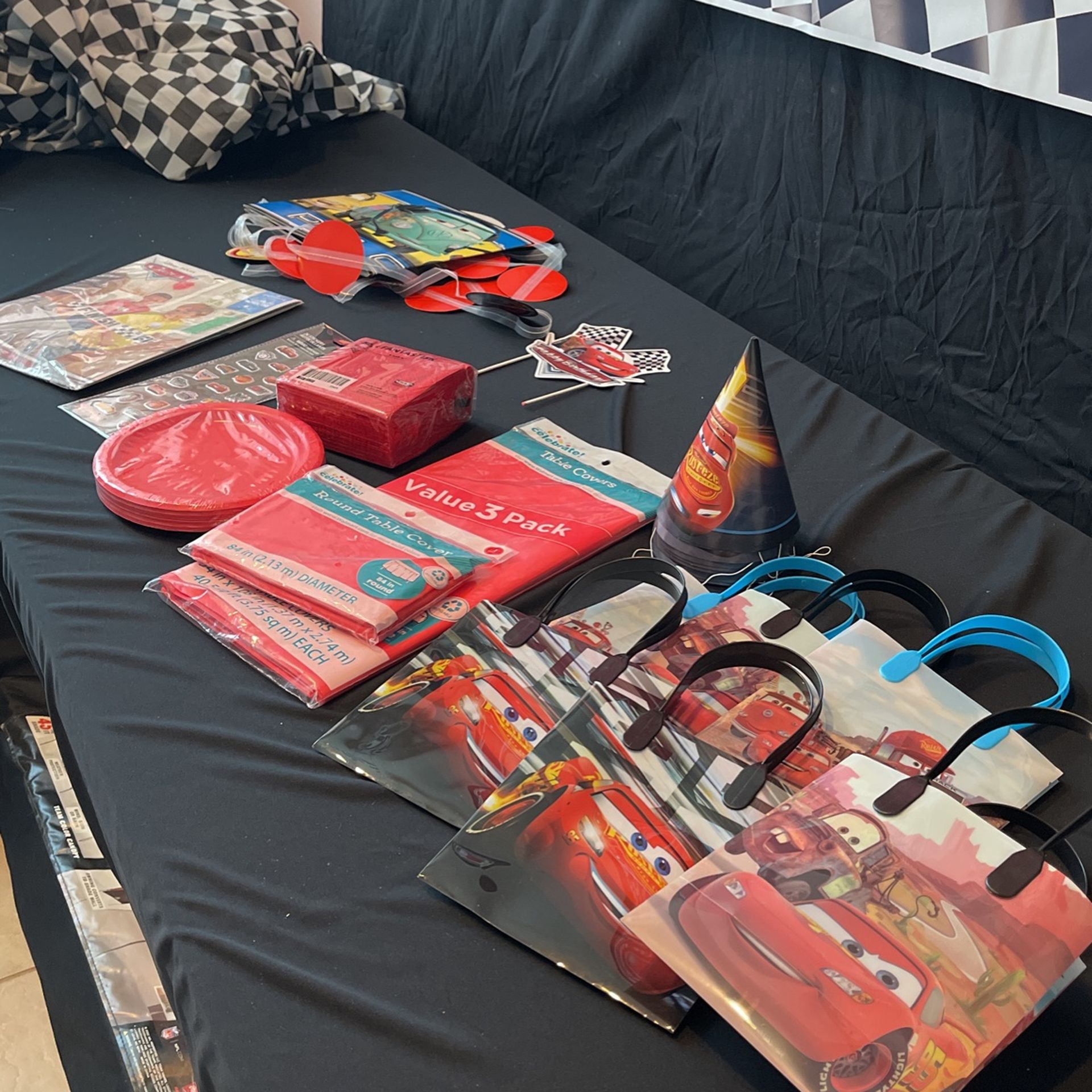 Disney Cars Birthday Supplies McQueen Mater