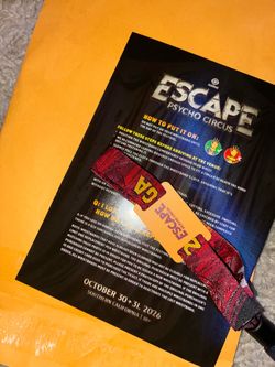 Escape Halloween 2 day GA