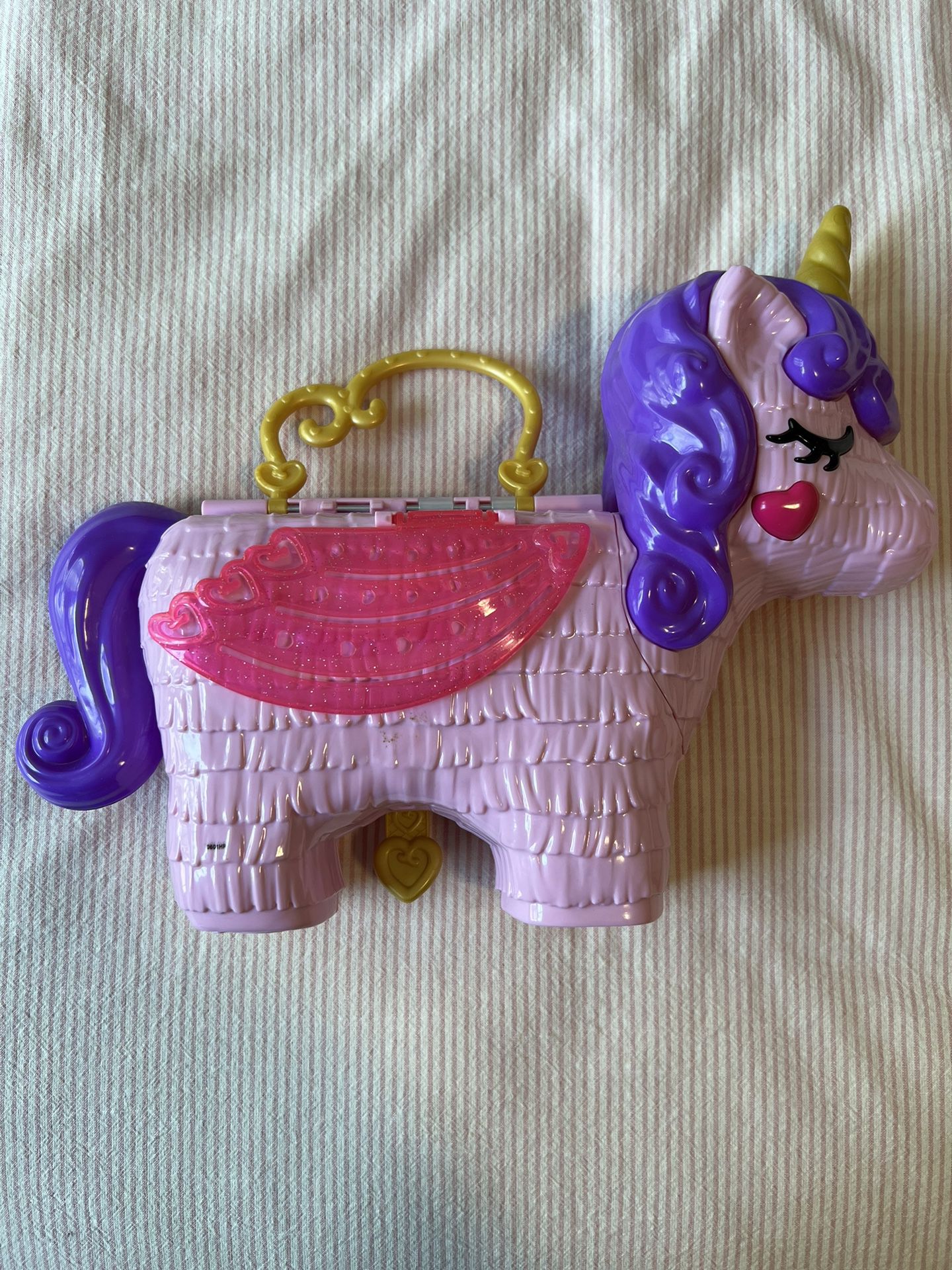 Polly Pocket 2-in-1 Unicorn Party Travel Toy