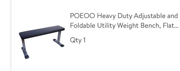 Workout Bench (Make An Offer)