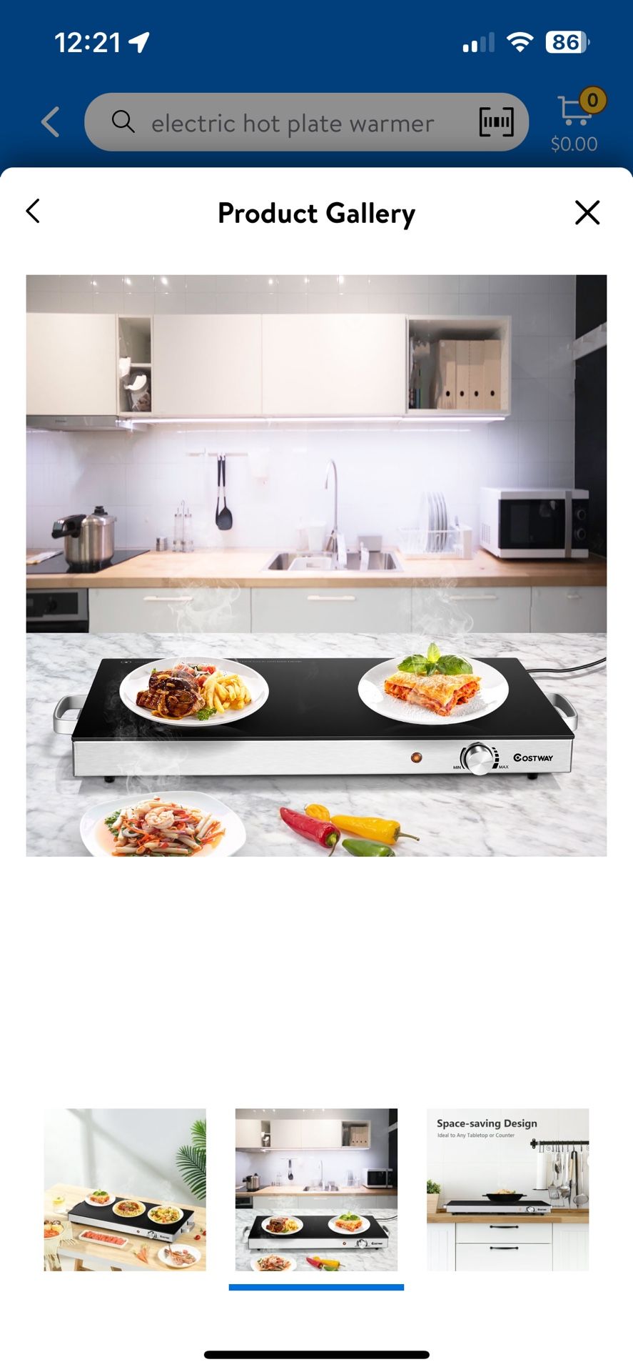 Electric Hot Warming Plate