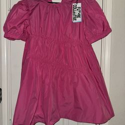 NWT Future Collective Pink Dress Sz M