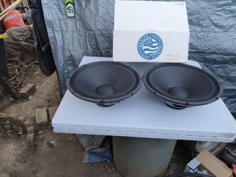 2 New 15 Inch  Eminence Subwoofer Speakers