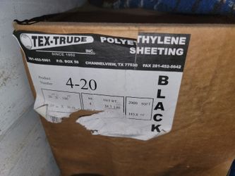 Tex Trude Polyethylene Sheeting