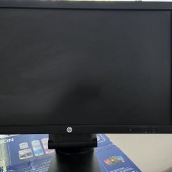 24 Inch HP display monitor