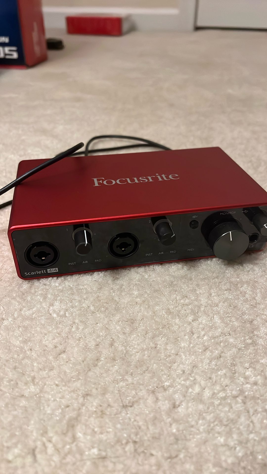 Focusrite Scarlett 4i4 Audio Interface 3rd Gen 