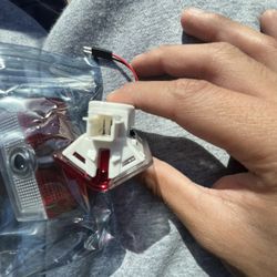 Mercedes Benz Door Logo Light 