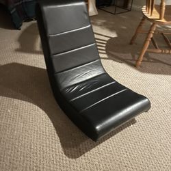 Black Rocking Gaming Chair 