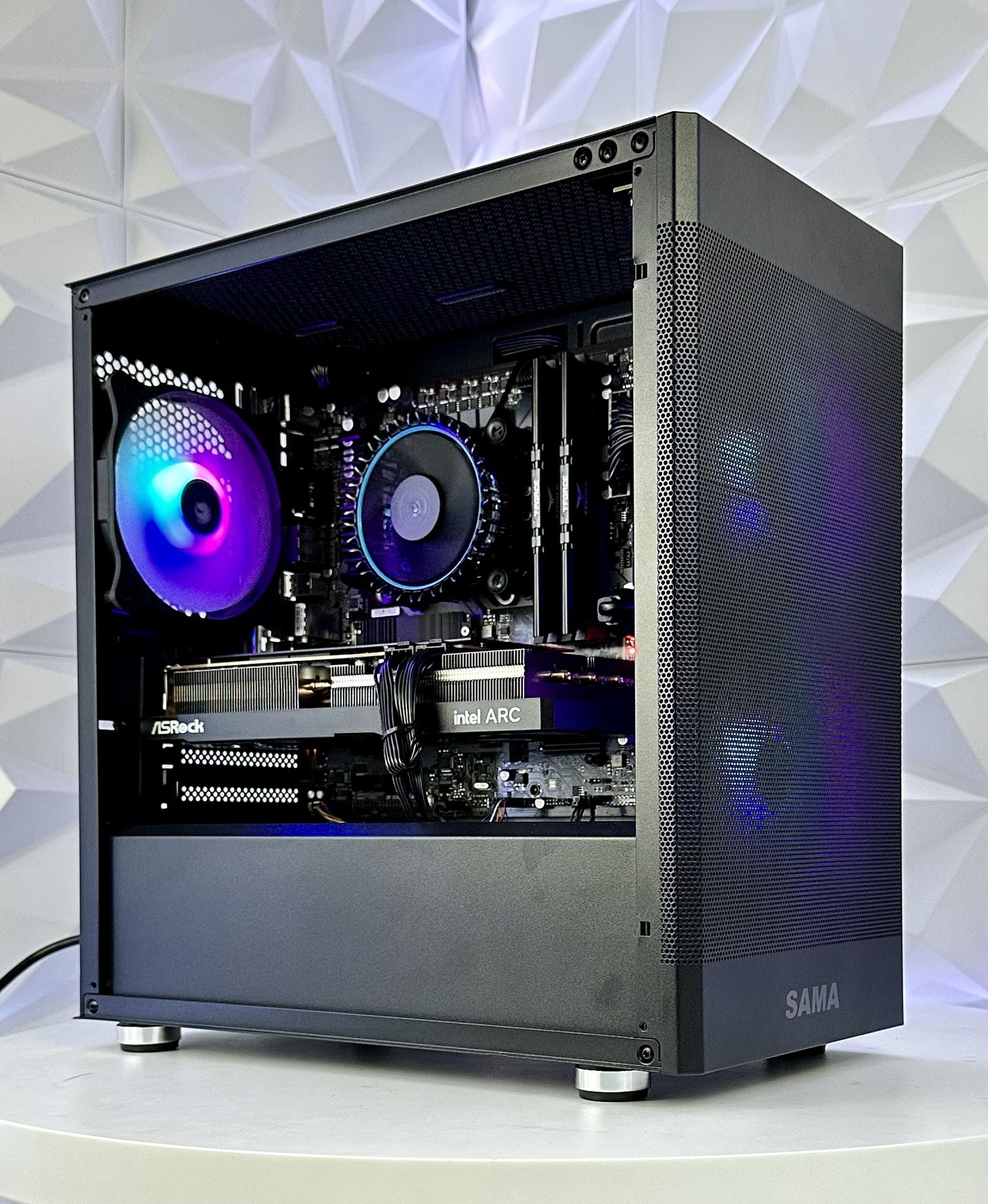 *Payment Plans Available* Intel Arc A750 Intel i5-12400F 16GB RAM 512GB SSD DDR4 RGB Gaming PC