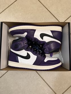 Size 11 - Jordan 1 High Court Purple 2.0