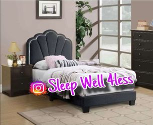 NEW  TWIN BED FRAME AND MATTRESS