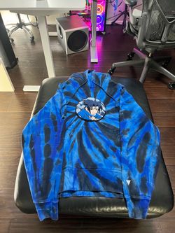 *Hypland Anime Tie die hoodie* Sasuke