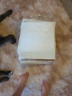 Stick On Wall Paper Tiles