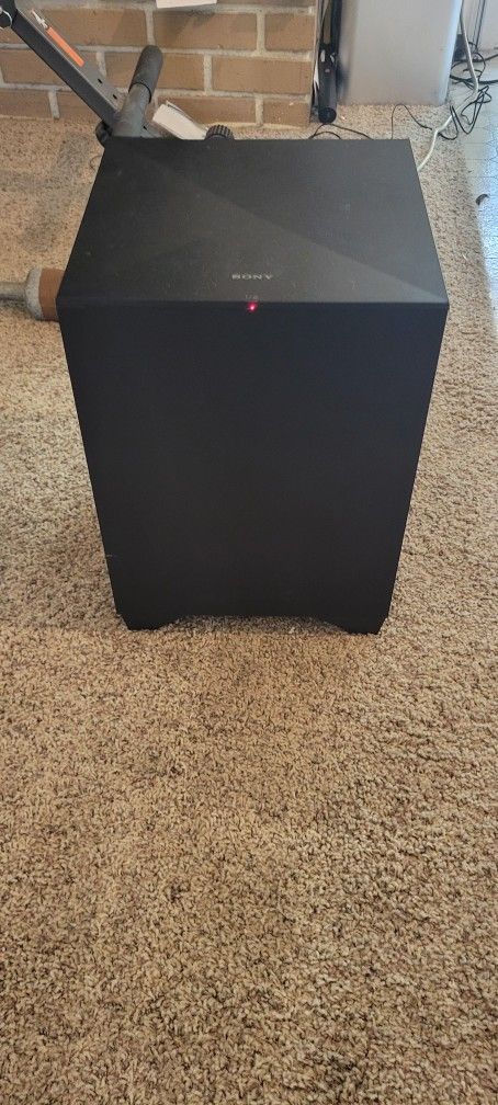 Sony Subwoofer! 