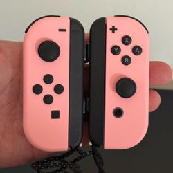 Nintendo Switch Joy Cons Left Right Pastel Pink