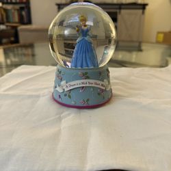 Vintage Cinderella Snow Globe