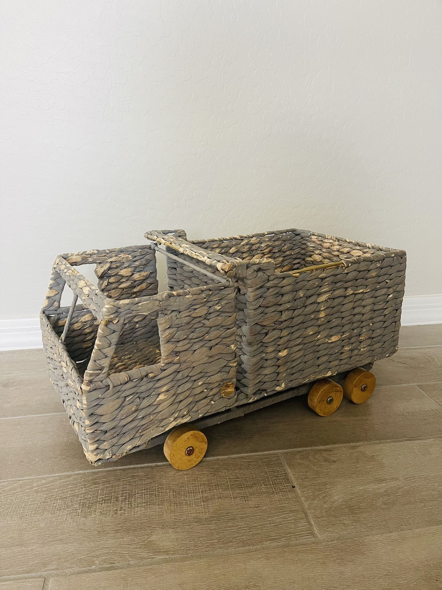 Children’s Truck Wicker Storage