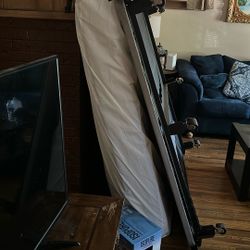 Queen frame And mattress 