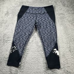 Zella  Cropped Leggings Pants Activewear women's Size L Large Capris 