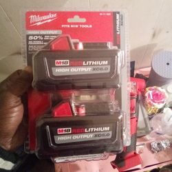 Milwaukee Batteries 2 Pack M18