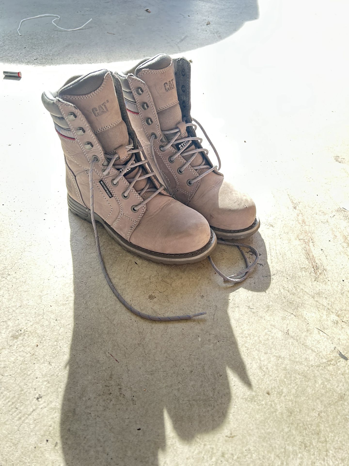 Cat Construction Steel Toe Boots
