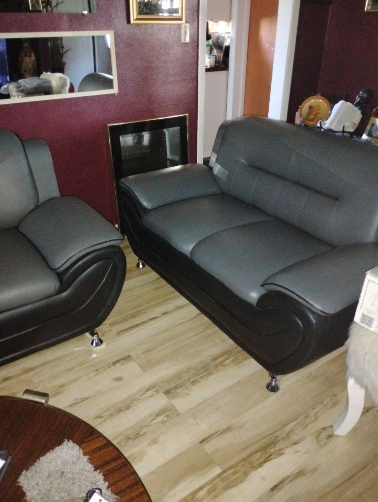 Leather Couches # 2 Piece Sofa And Love Seat