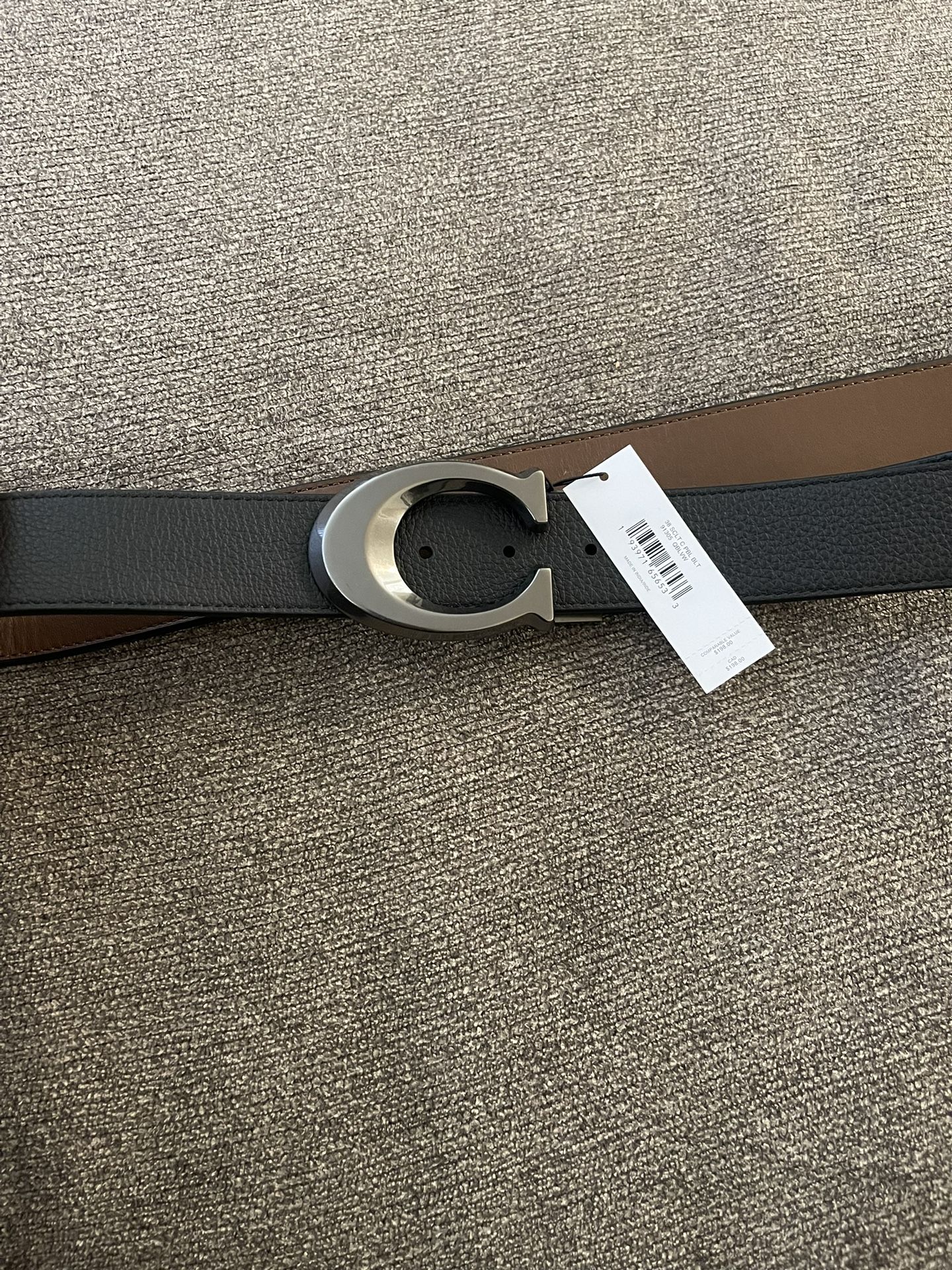 Mens Coach Belt 