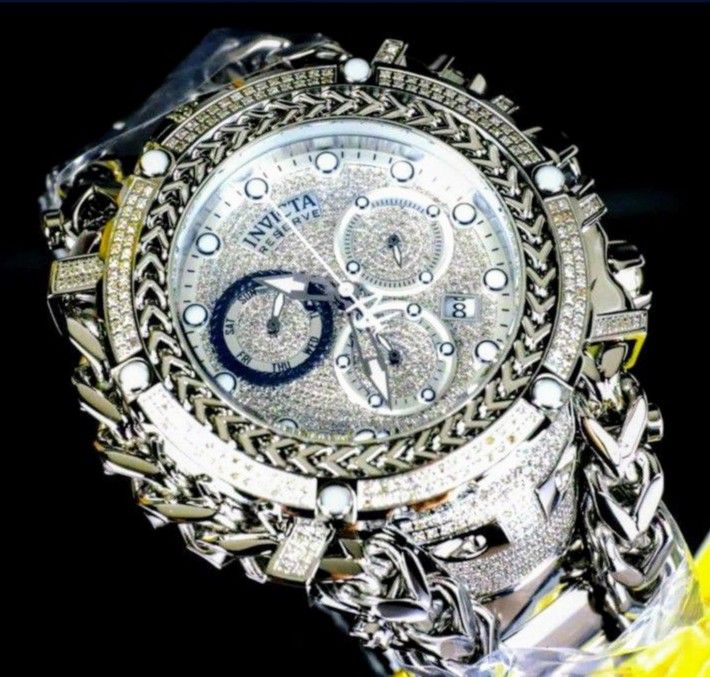 💎 Invicta Reserve Men's 61mm Gladiator Diamond Watch Save Big 💲! 💎