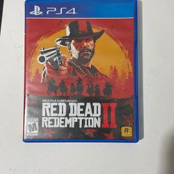 Red Dead Redemption 2  For Ps4 (two Disc.) 
