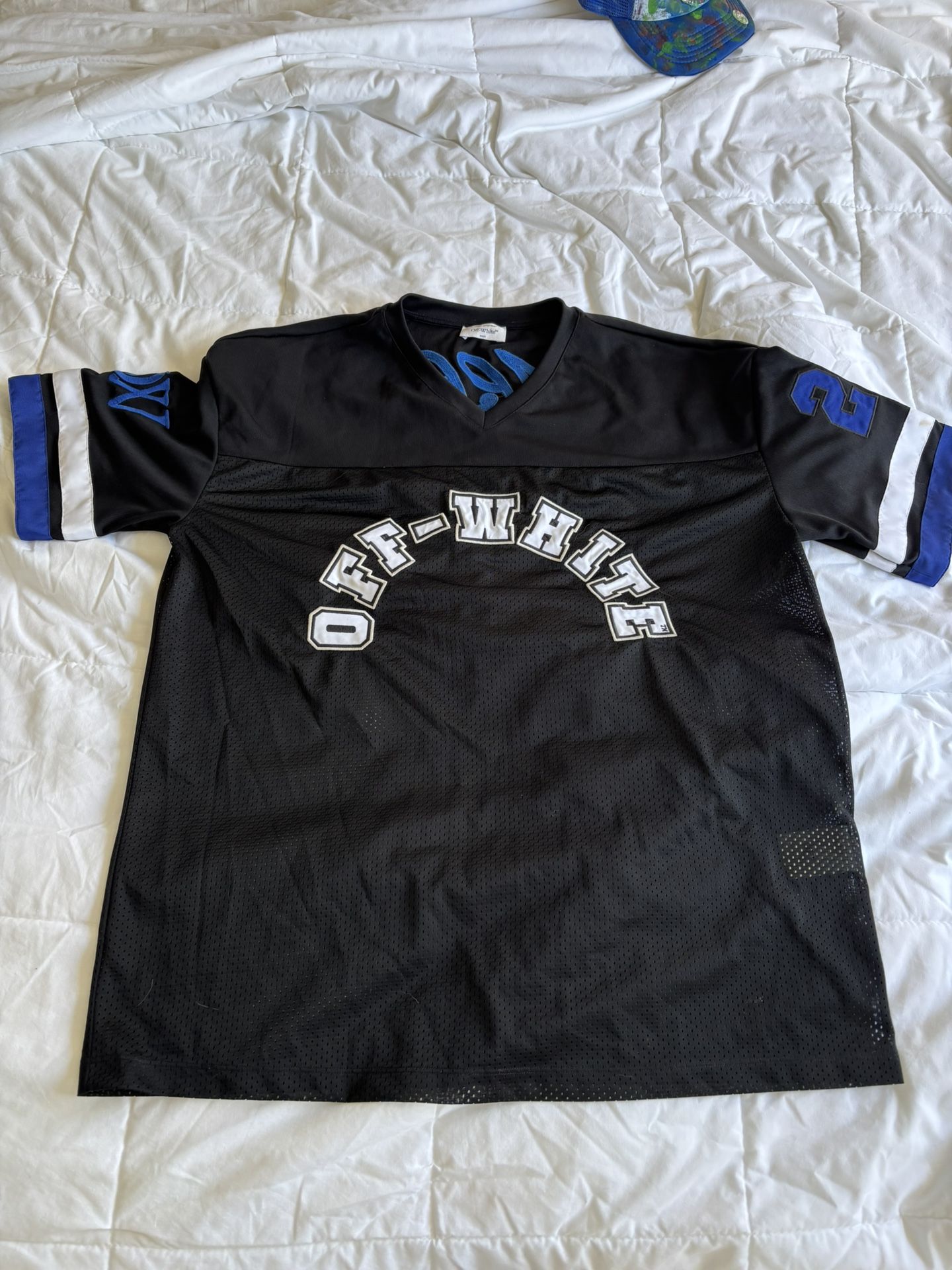 Off-White Men's 23 Abloh Jersey in Black/White (Recipient included)