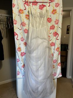 White Formal Corset Gown