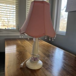 Light Pink Lamp 17”