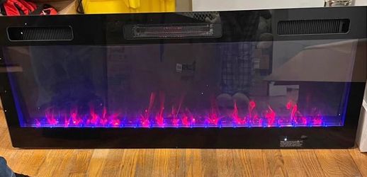 Fireplace recess or wall mount new in box