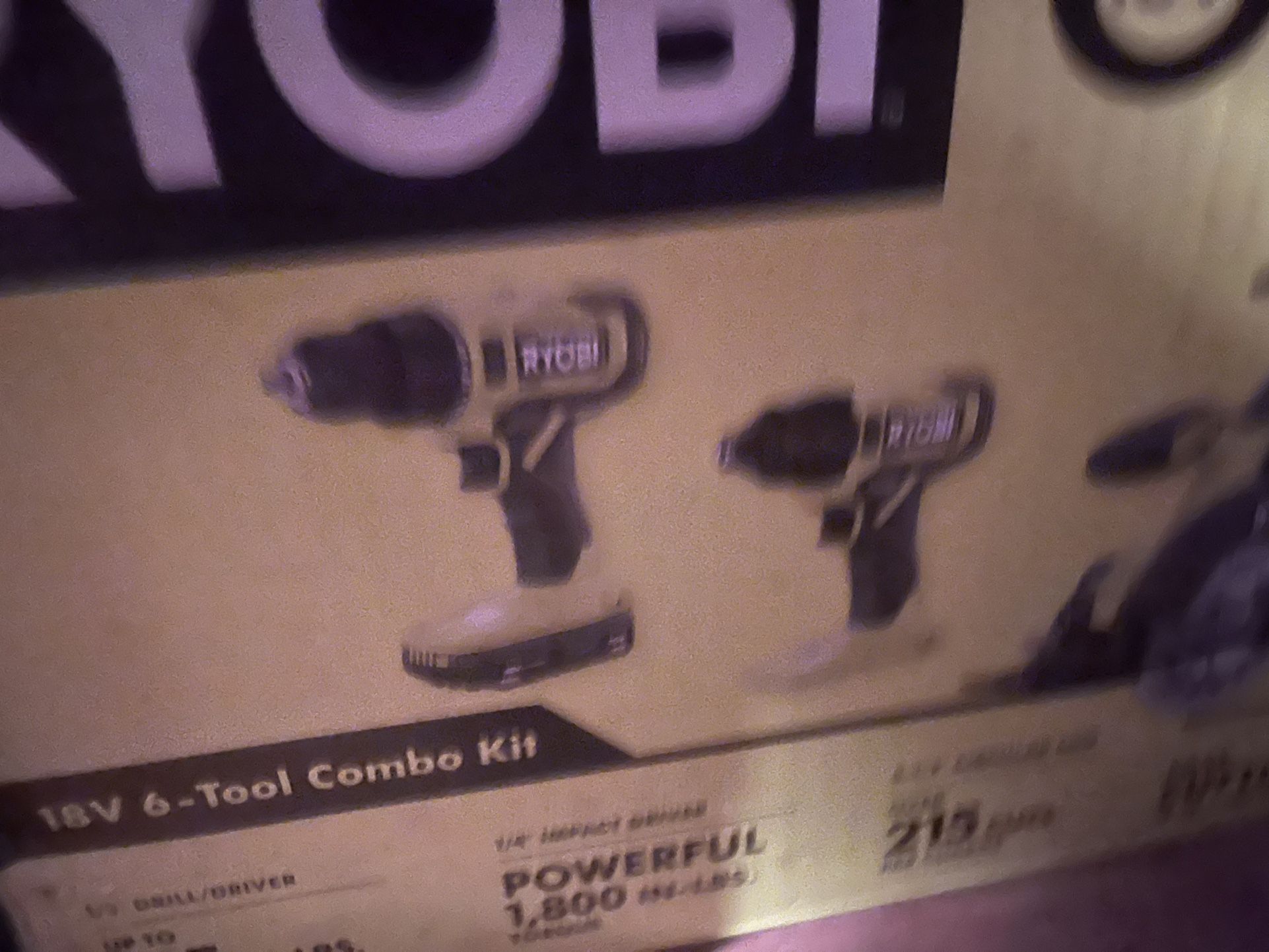 RYOBI tools