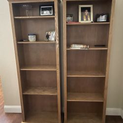 Wooden Book shelves