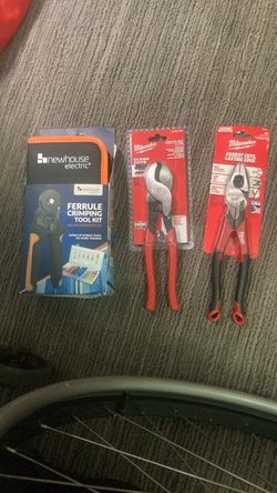 Milwaukee Tools & Newhouse Electric Ferrule Crimping Kit