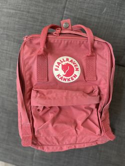 Fjallraven Kanken Mini backpack in brick red ox 