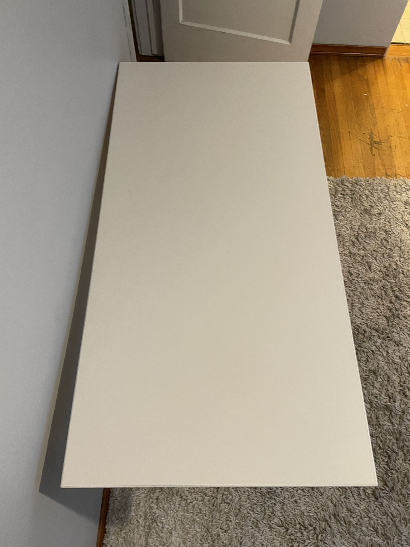 White Ikea Desk Adjustable Legs for Sale in San Diego, CA OfferUp