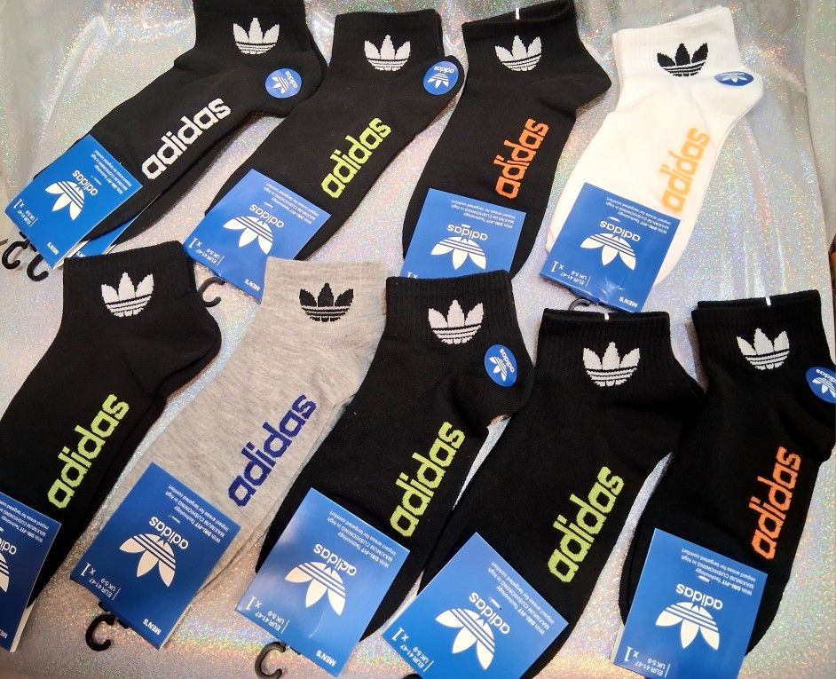 New Men's Adidas Socks - $3 Each