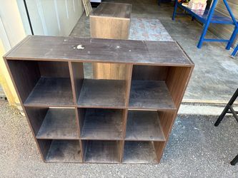 Dark Brown 9-Cube Storage Organizer / Bookshelf
